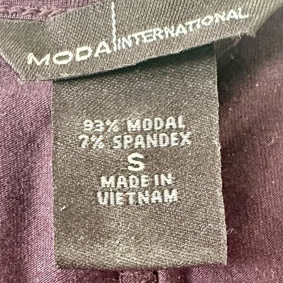 Moda International Long-Sleeve Wrap Dress - Picture 7 of 8